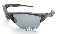 NEW Oakley Half Jacket XL sunglasses Si Matte Black Polarized AUTHENTIC 9154-13
