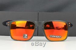 NEW Oakley Holbrook Men's Sunglasses Matte Olive Ink Prizm Ruby OO9102-E7