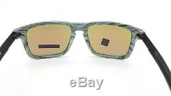 NEW Oakley Holbrook Mix sunglasses Frostwood Prizm Sapphire 9384-1257 AUTHENTIC