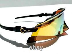 NEW Oakley KATO 24K Olympic Polished Black Prizm Gold Sunglasses w Case 9455-02