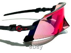 NEW Oakley KATO Polished Black Prizm Road Olympic w case Sunglasses 9455-04
