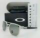 New Oakley Latch Alpha Sunglasses Matte Silver Prizm Black Polarized Oo4128-0153