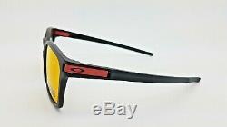 NEW Oakley Latch SQ sunglasses Black Prizm Ruby Asian 9358-11 AUTHENTIC 9358 NIB