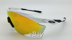 NEW Oakley M2 Frame XL sunglasses White Fire Iridium 9343-05 M Frame 2 AUTHENTIC