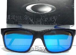 NEW Oakley MAINLINK Black Sapphire Fade POLARIZED PRIZM Blue Sunglass 9264-2557