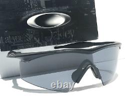 NEW Oakley M FRAME STRIKE Black Semi-Rimless Frame Gray Lens Sunglass oo9060
