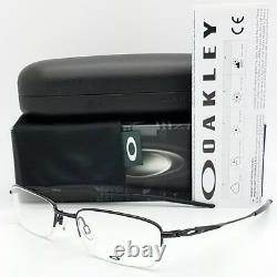 NEW Oakley OX3133 RX Prescription Frame Black OX3133-0251 51mm Rimless Half Rim