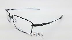 NEW Oakley OX3136 RX Eyeglass Frame Black OX3136-0253 53mm Rectangle Wire Square