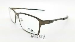 NEW Oakley OX3232 RX Base Plane Frame Pewter Black OX3232-0254 54mm Rectangle