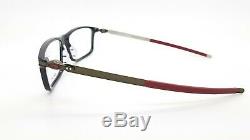 NEW Oakley Pitchman RX Prescription Frame Black Red OX8050-0555 AUTHENTIC Pitch
