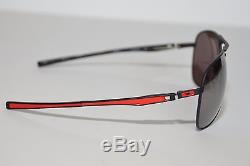 NEW Oakley Plaintiff POLARIZED Sunglasses Matte Black with00 Black Iridium 405707