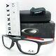 New Oakley Pommel Rx Prescription Glasses Frame Black Ox8127-0455 Authentic Men