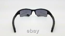 NEW Oakley Quarter Jacket sunglasses Polished Black Iridium 9200-01 Youth Kids