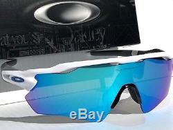 NEW Oakley RADAR EV PATH WHITE Blue Sapphire Blue mirror lens Sunglass 9208-17