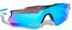 NEW Oakley RADAR EV PATH White Sky Blue Sapphire PRIZM lens Sunglass 9208-57