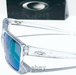 NEW Oakley SLIVER XL CLEAR Crystal POLARIZED Galaxy Chrome Mirror Sunglass 9341