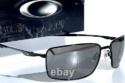 NEW Oakley SQUARE WIRE Polished Black PRIZM Black Lens Sunglasses 4075-13