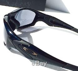 NEW Oakley STRAIGHT JACKET POLARIZED BLACK Iridium Lens Sunglass 9038-0359