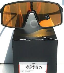 NEW Oakley SUTRO Carbon Black 24K Gold Iridium lens Sunglass 9406 05 Mahomes