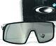 New Oakley Sutro Polished Black With Prizm Black Lens Sunglass Mahomes 9406-01