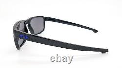 NEW Oakley Sliver Sunglasses Black Ice Iridium MOTO GP 9262-28 AUTHENTIC Blue Mx