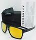 New Oakley Sliver Xl Sunglasses Matte Black 24k Iridium Gold 9341-07 Authentic