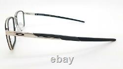 NEW Oakley Spindle RX Prescription Frame Satin Chrome Black OX3235-0152 52mm