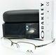 New Oakley Spoke 0.5 Rx Eyeglass Frame Ox3144-0251 51mm Rimless Half Wire