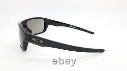 NEW Oakley Straightback Sunglasses Black Prizm Grey 9411-0127 Straight Wrap NIB
