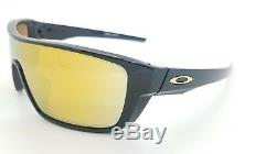 NEW Oakley Straightback sunglasses Black 24k Ird Gold 9411-0227 Straight 9411-02