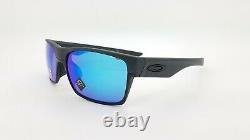 NEW Oakley Sunglasses Two Face Steel Prizm Sapphire AUTHENTIC 9256-1460 twoface