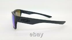 NEW Oakley Sunglasses Two Face Steel Prizm Sapphire AUTHENTIC 9256-1460 twoface