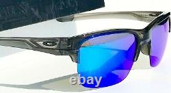 NEW Oakley THINLINK Grey Smoke w POLARIZED Galaxy Blue lens Sunglass 9316