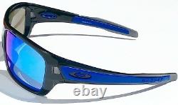 NEW Oakley TURBINE Black Ink frame w Sapphire Blue Lens Sunglass 9263-05