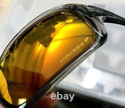 NEW Oakley TURBINE Grey Smoke POLARIZED PRIZM Ruby Iridium Sunglass 9263-57