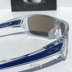 NEW Oakley TURBINE ROTOR Clear w Sapphire Iridium lens Sunglass oo9307-10