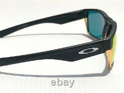 NEW Oakley TWO FACE Black Matte Gold Polarized Galaxy Ruby Sunglass 9189