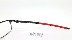 NEW Oakley Tincup RX Eyeglasses Frame Satin Black/Red OX3184-0952 AUTHENTIC 3184