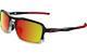 New Oakley Triggerman Sunglasses, Black Ink / Ruby Iridium, Oo9266-10