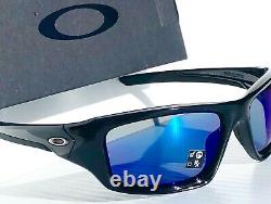 NEW Oakley VALVE Black POLARIZED Deep BLUE ANGLER Sunglass 9236-12