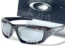 NEW Oakley VALVE Polished Black POLARIZED Black Iridium Lens Sunglass 9236