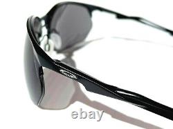 NEW Oakley WIRE TAP 2.0 Satin Black Alloy BLACKOUT PRIZM Gray Sunglasses 4145-01