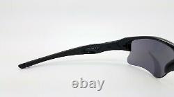 NEW Oakley sunglasses Flak Jacket XLJ 03-915 Jet Black Black Iridium AUTHENTIC