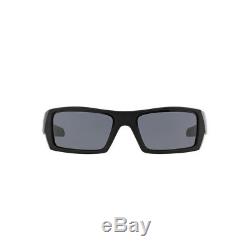 New Authentic Oakley Gascan Sunglasses OO9014-03-473 Matte Black Frame Grey Lens