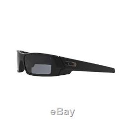 New Authentic Oakley Gascan Sunglasses OO9014-03-473 Matte Black Frame Grey Lens