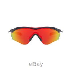New Authentic Oakley M2 Frame XL Sunglasses OO9343 12 Navy Ruby Prizm Lens 45mm
