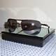 New Men's Oakley Crosshair Oo4060-03 Matte Black With Black Iridium Sunglasses