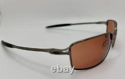 New Men's Oakley MPH Square Wire Sunglasses Brushed Chrome with VR28 Lenses