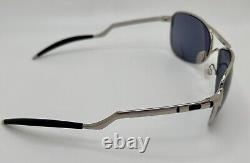 New Men's Oakley Warden Chrome with Grey Lenses