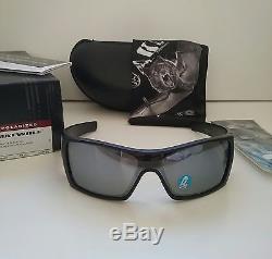 New OAKLEY BATWOLF Matte Black Ink / Blk POLARIZED Sunglasses fuel cell gascan